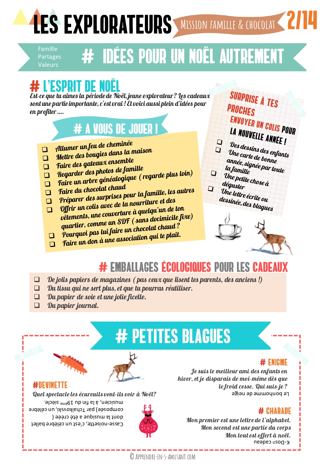 Kit d'inspiration Montessori PDF #3 Noël autrement famille et chocolat – Image 8