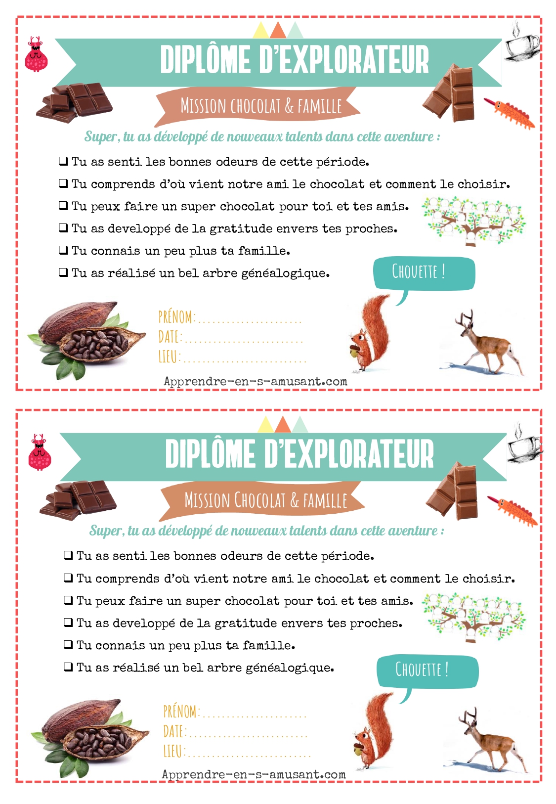 Kit d'inspiration Montessori PDF #3 Noël autrement famille et chocolat – Image 7