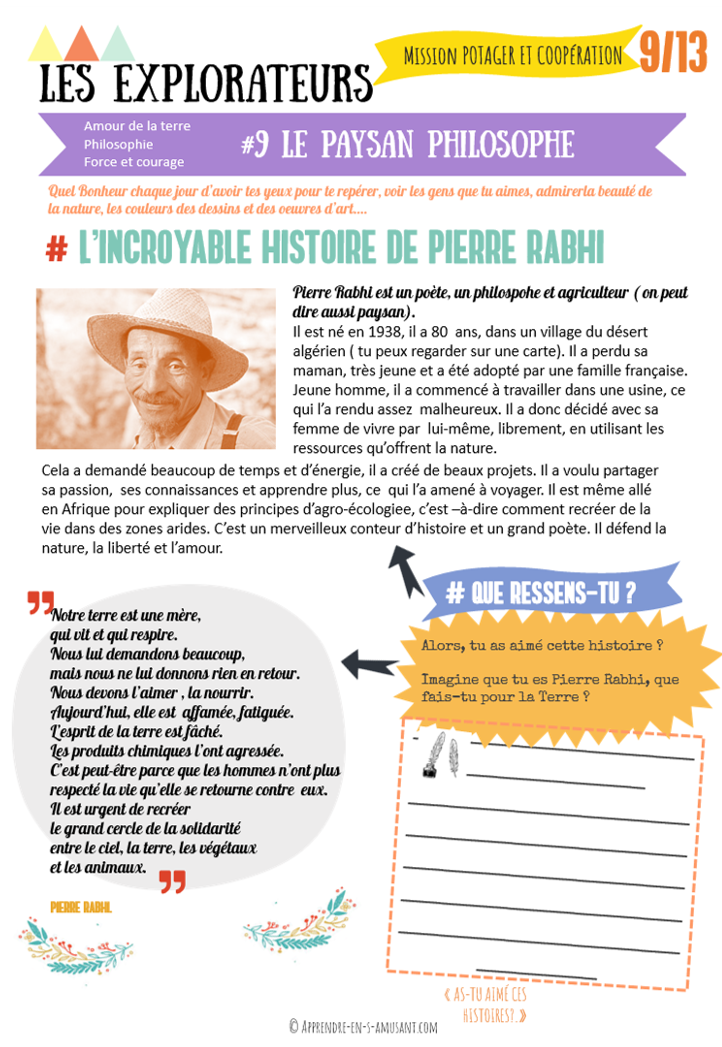 Kit d'inspiration Montessori PDF #5 Kit potager coopération avec les copains – Image 4